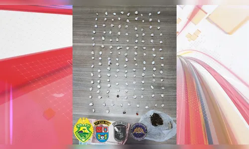 PM apreende mais de 150 porções de crack em ‘biqueira’ de Arapongas