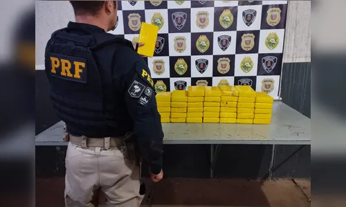 Polícia apreende 41 quilos de cocaína dentro de carro em Maringá