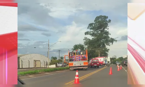 Pedestre é atropelado por moto em trevo de Jandaia do Sul