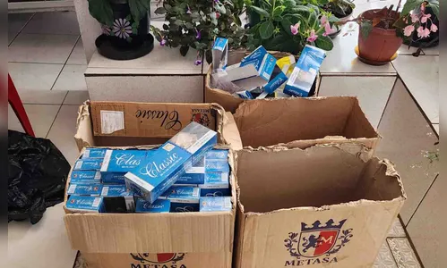 Idosa é presa por vender cigarros contrabandeados no Paraná
