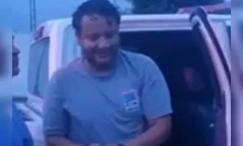 Suspeito de matar filha de 9 anos esboça sorriso ao ser preso