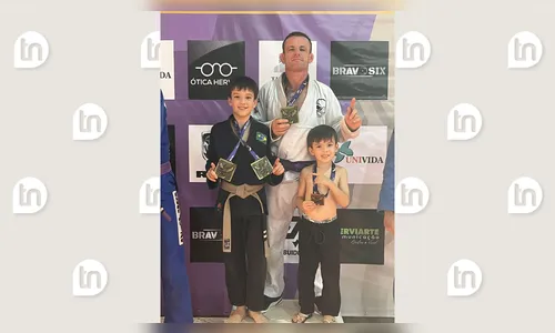 De pai para filhos: atletas de Apucarana são campeões no jiu-jitsu