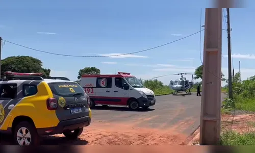 Homem fica em estado grave após ser soterrado em obra de cemitério