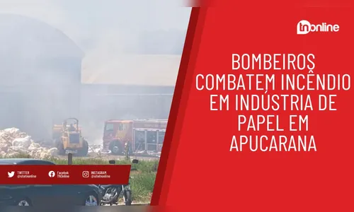 Incêndio é registrado em empresa no Parque Industrial Zona Oeste