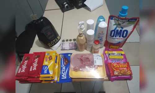 Mulher é presa após furtar diversos itens de mercado em Apucarana