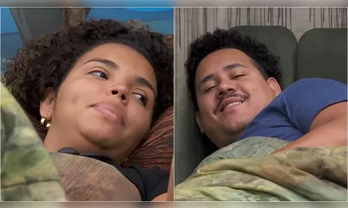 Lucas brinca com Pitel e sister cutuca: 