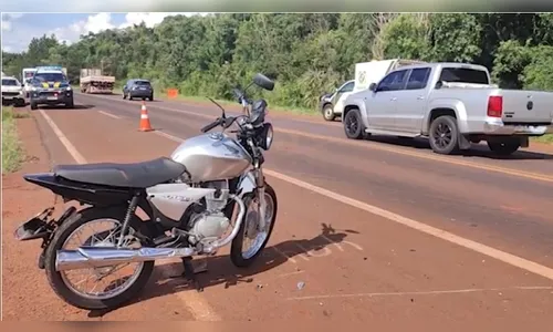 Motociclista morre em batida na BR-369; garupa fica gravemente ferido