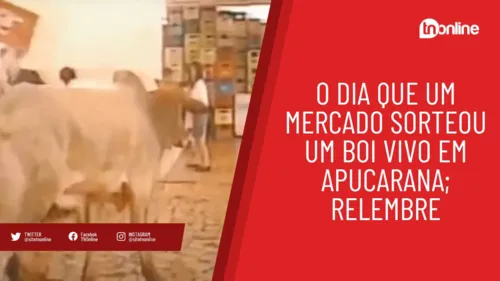 O dia em que uma promoção provocou correria em mercado de Apucarana