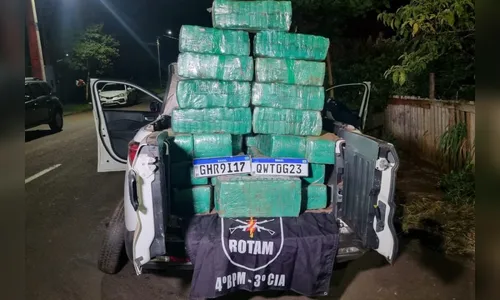 Dois homens são presos e mais de 600 quilos de maconha apreendidos