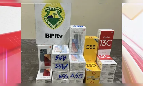 PRE apreende celulares em mochilas abandonadas dentro de ônibus