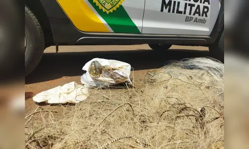 Homem é preso em flagrante por pesca predatória no Rio Ivaí