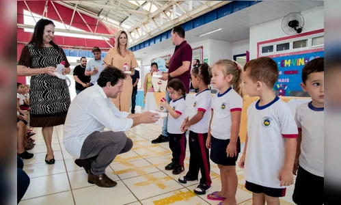 Apucarana distribui 12,6 mil kits de higiene bucal a CMEIs e escolas