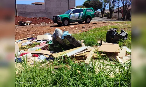 Arapongas aplica multas que passam dos R$ 6 mil por descarte irregular