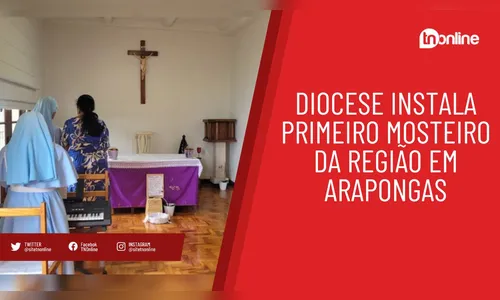 Primeiro mosteiro da região abre as portas para fiéis em Arapongas