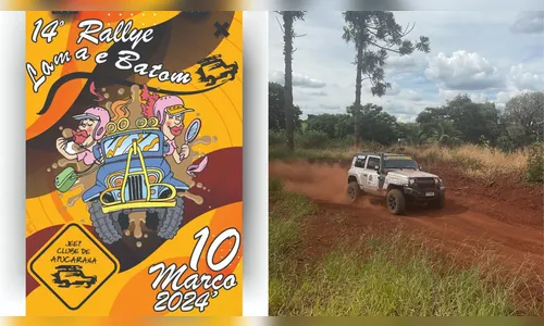 Competição de rally será disputada em Apucarana no próximo domingo
