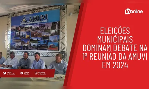Reunião da Amuvi ocorre nesta sexta-feira e trata sobre as eleições