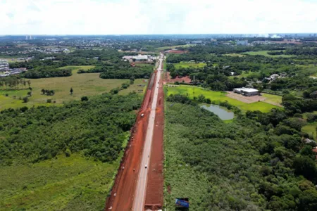 Rodovia das Cataratas tem 28,19% de obra de duplicação executada