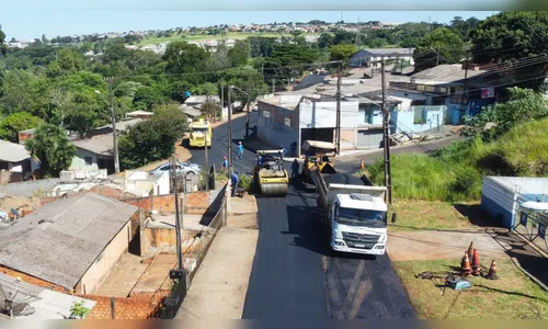 Moradores aprovam recape na Rua Rafael Sorpile em Apucarana