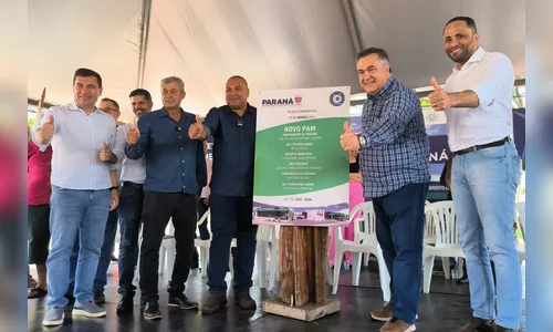 Secretário Beto Preto inaugura novo PAM em Alto Paraná