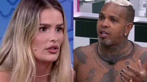 Yasmin Brunet fica em choque com falas de Rodriguinho no BBB24