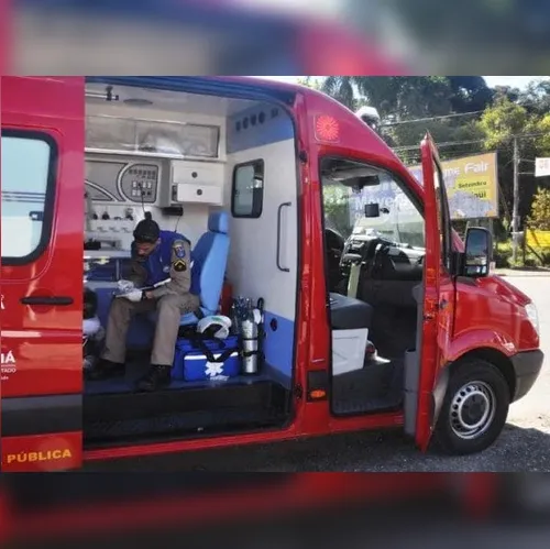 Acidente de trânsito em Ivaiporã deixa motociclista ferida