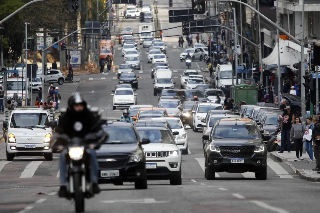 Curitiba, por sua vez, registra a maior frota no Paraná