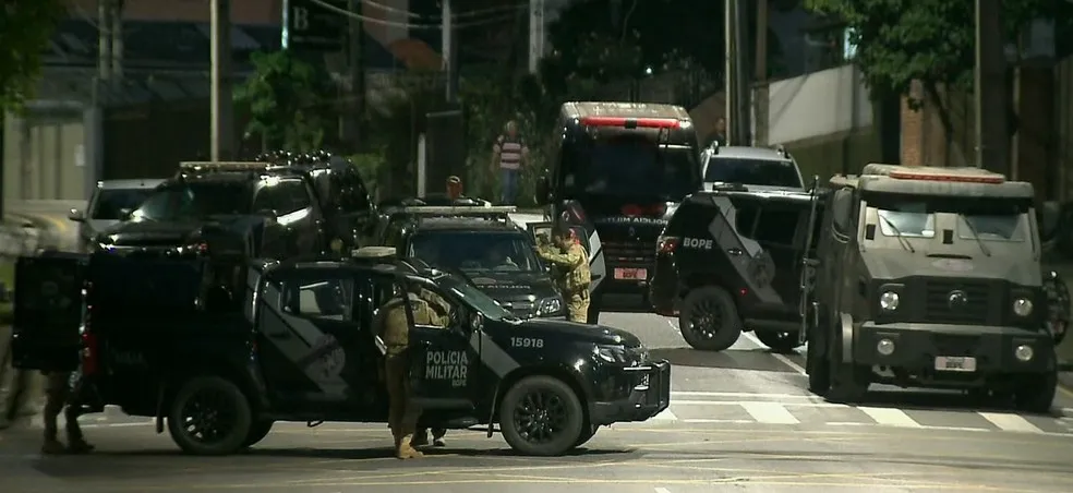 A situação foi registrada em Curitiba