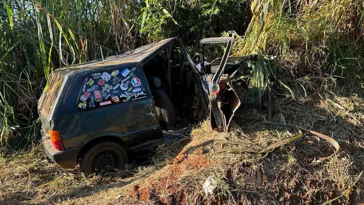 Bebê morre após acidente na BR-373 em Coronel Vivida