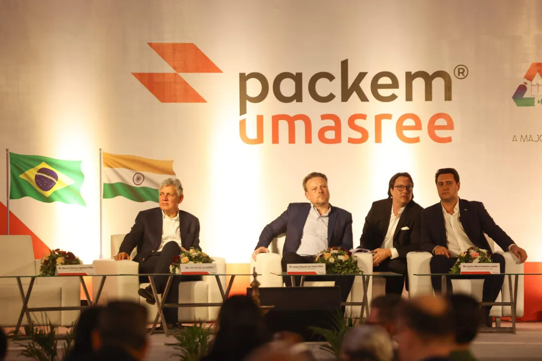 Inauguração da fábrica de big bags da empresa brasileira Packem