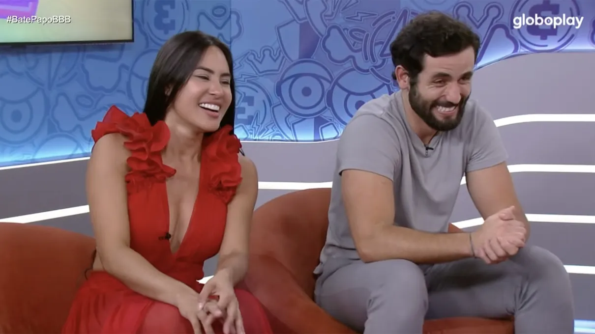 Isabelle e Matteus no Bate-papo BBB