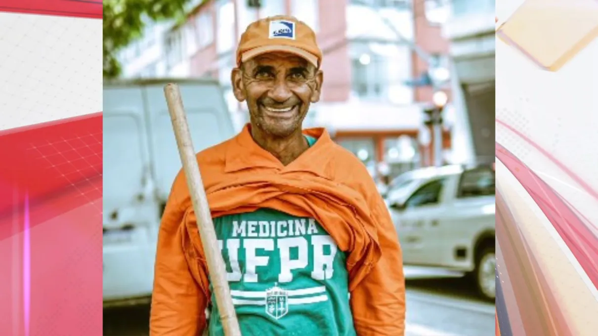 Isac, gari e pai do jovem Felipe Nunes