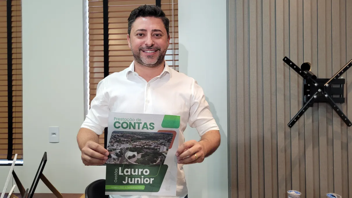 Lauro Junior anuncia pré-candidatura à reeleição em Jandaia do Sul