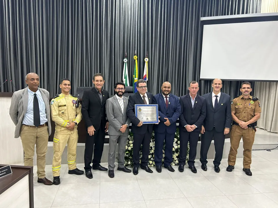 Luiz Carlos Bracarense Costa recebeu título de Cidadão Honorário