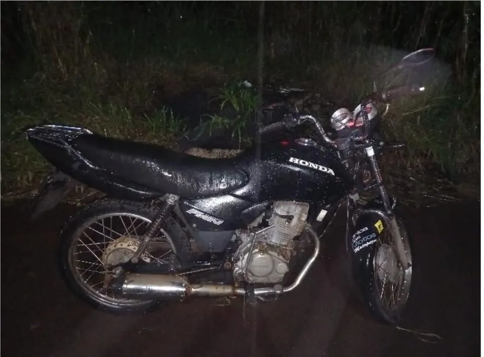 Moto furtada em Apucarana é recuperada pela PM