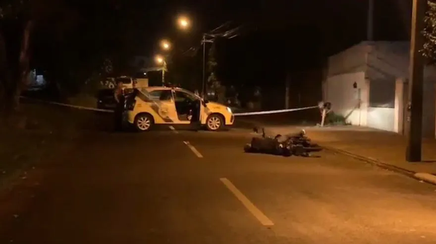 O assassinato foi na noite de sábado