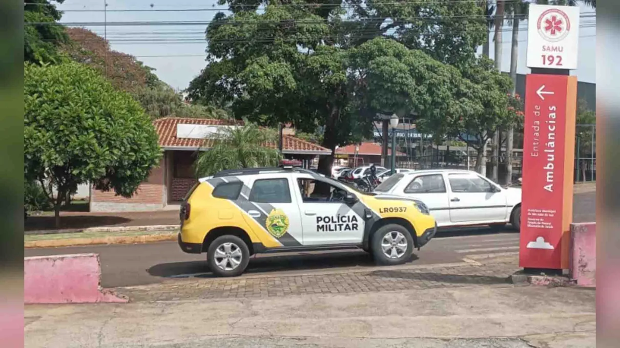 O ladrão foi preso em flagrante pela PM