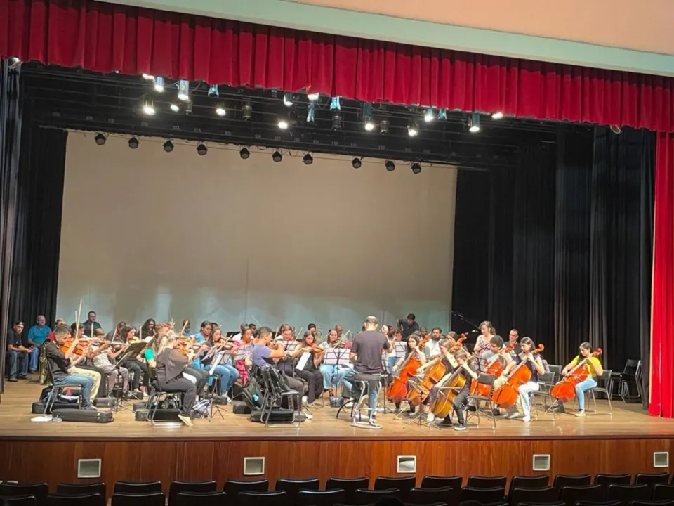 Os ensaios da Orquestra Municipal de Apucarana começaram nessa quarta-feira