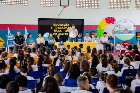 A aula inaugural do projeto ocorreu nesta terça-feira