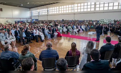 107 casais se inscrevem para participar do casamento coletivo