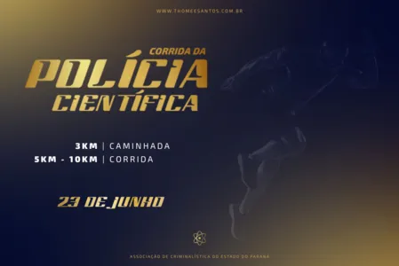 A corrida está prevista para o dia 23 de junho em Curitiba