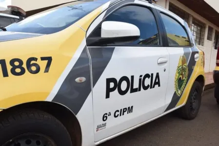 O caso foi registrado diretamente no destacamento policial