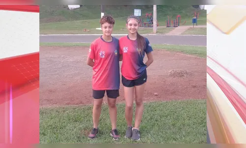 Dupla apucaranense competirá por troféu internacional de atletismo