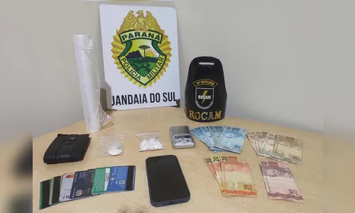 Polícia prende traficante e apreende cocaína em Jandaia do Sul