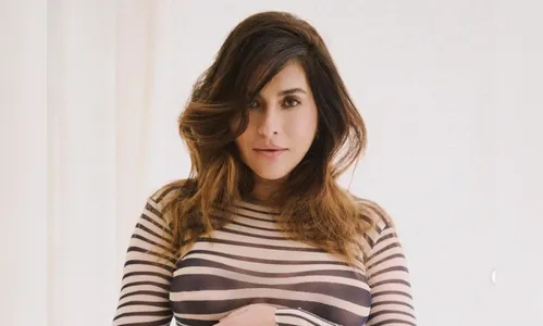 Nasce Pilar, primeira filha da atriz Fernanda Paes Leme