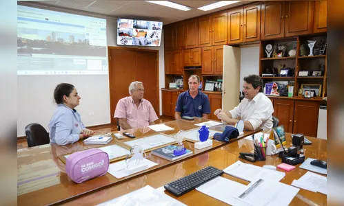 Junior da Femac recebe diretores do Sindicato Rural Patronal