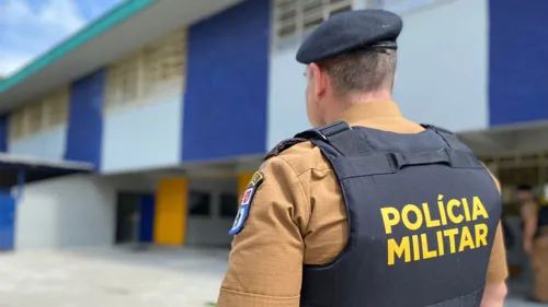 A situação foi em um colégio na Rua Maria Quitéria