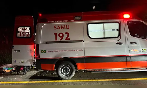 Três feridos em dois acidentes envolvendo motocicletas na PR-650