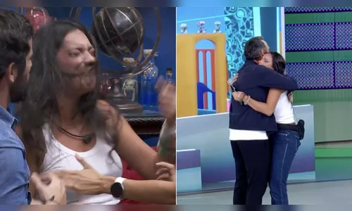 Alane surta e Tadeu Schmidt dá conselho ao vivo; confira o vídeo