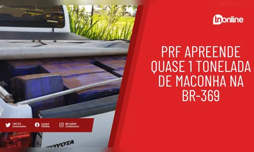 Após perseguição intensa pela BR-369, PRF apreende droga em Cambé