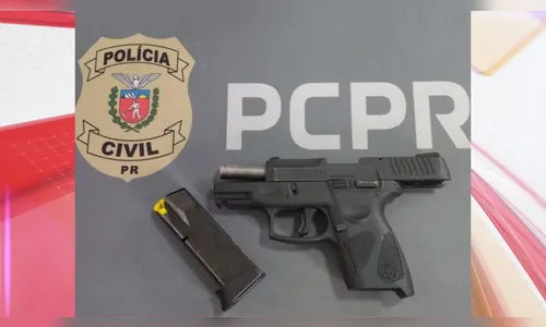 Polícia Civil recupera pistola furtada de CAC em Apucarana